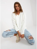 Sveter LC SW 0332.17 ecru Sveter LC SW 0332.17 ecru