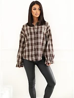 Koszula MI KS 4397.90 brązowy Koszula MI KS 4397.90 brązowy