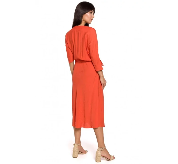 Dámské šaty model 17461539 Midi - BeWear Dámské šaty model 17461539 Midi - BeWear