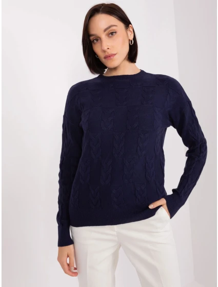 Sveter AT SW 2340.80 tmavomodrý - FPrice