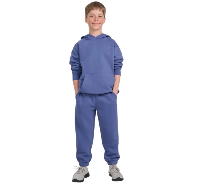 Chlapčenská mikina 4F M1945 modrá 4FJWAW25TSWSM1945 33S