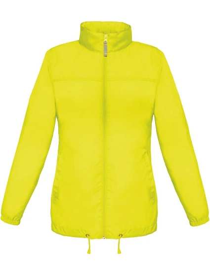 B&C Sirocco /women Dámska vetrovka bez podšívky 01.0902 ultra yellow