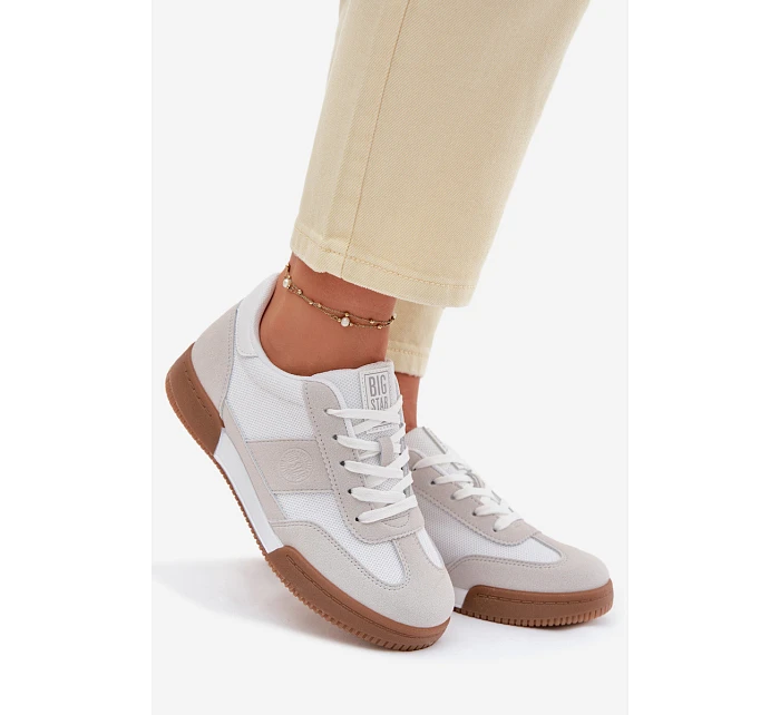 Dámské tenisky Big Star model 22069383 Bílé - Big Star Shoes Dámské tenisky Big Star model 22069383 Bílé - Big Star Shoes