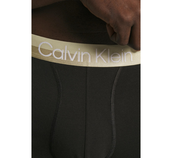 Pánske spodné prádlo Calvin Klein 3Pack Boxerky 000NB2970AGZZ Black