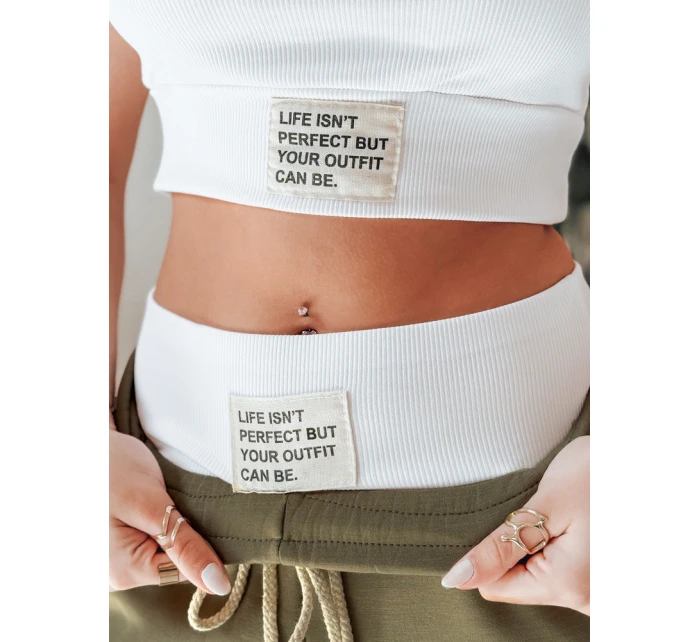 Dámský ležérní komplet olivový Dstreet model 21989299 - FashionStreet