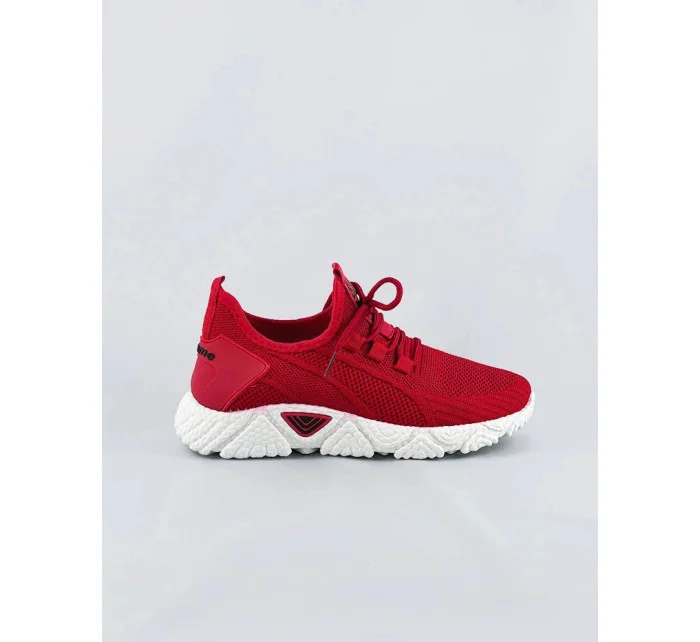 Ľahké červené dámske športové topánky (BLX-003)