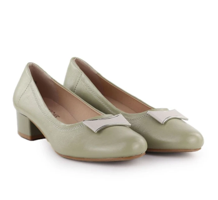 Dámske olivové lodičky Jezzi 200-15