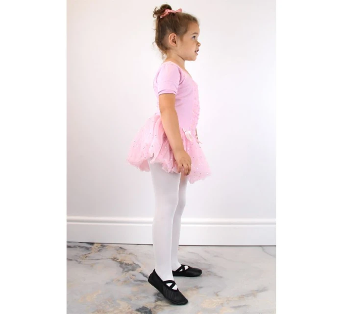 Dívčí kožené baleríny černé model 17296811 - Nazo