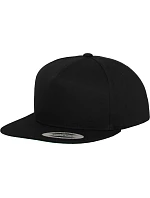 Flexfit 6007/6007T 5-panelová snapbacková čiapka 55.6007 čierna Flexfit 6007/6007T 5-panelová snapbacková čiapka 55.6007 čierna