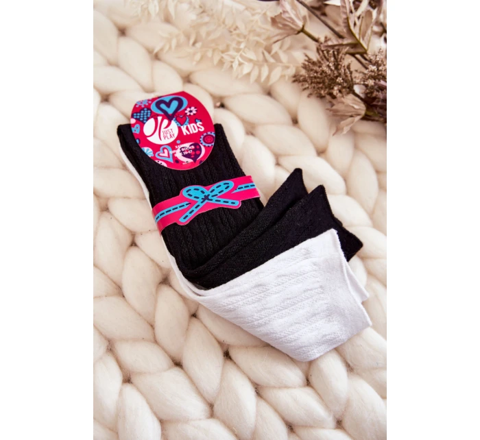 model 21604805 podkolenky 2balení Černý a bílý - Just Play