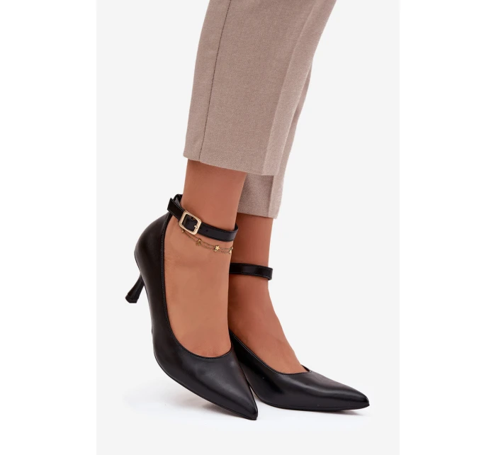 Lodičky s páskem černé Perrine Lodičky s páskem černé Perrine