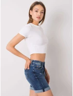 Šortky model 15410748 modré - FPrice Šortky model 15410748 modré - FPrice