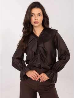 Koszula IT KS model 21795638 ciemny brązowy - FPrice