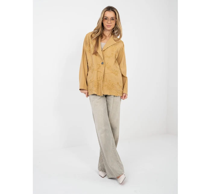 Marynarka IT MA model 21934268 camelowy - FPrice