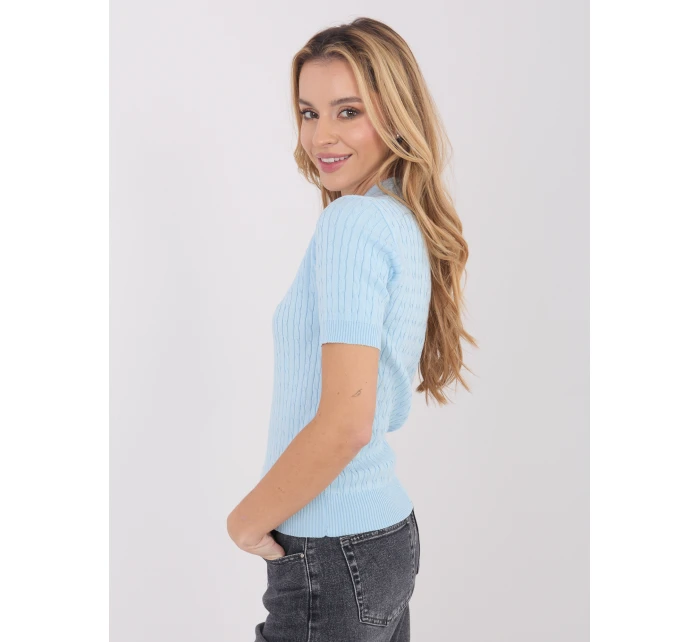 Jumper PM SW CV6679.32 svetlomodrý Jumper PM SW CV6679.32 svetlomodrý