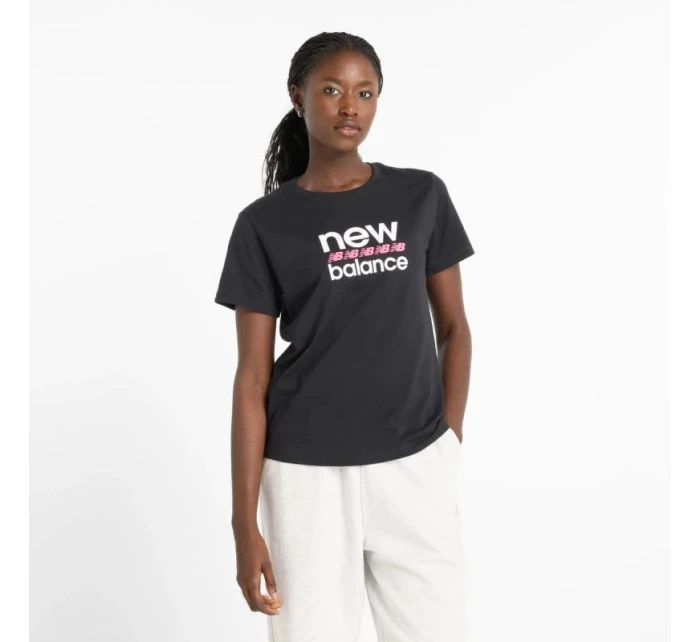 New Balance Športové tričko s grafikou W WT51540BK New Balance Športové tričko s grafikou W WT51540BK
