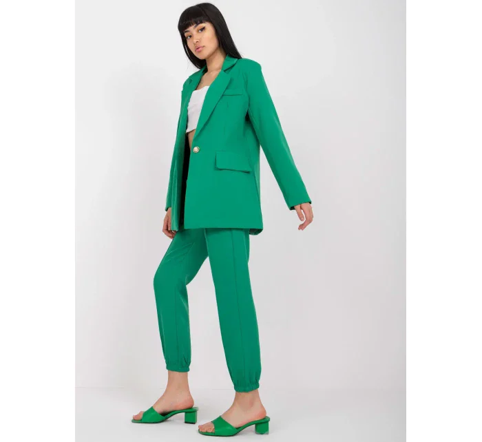 Dámsky kabát DHJ MA 15556 svetlo zelený Dámsky kabát DHJ MA 15556 svetlo zelený