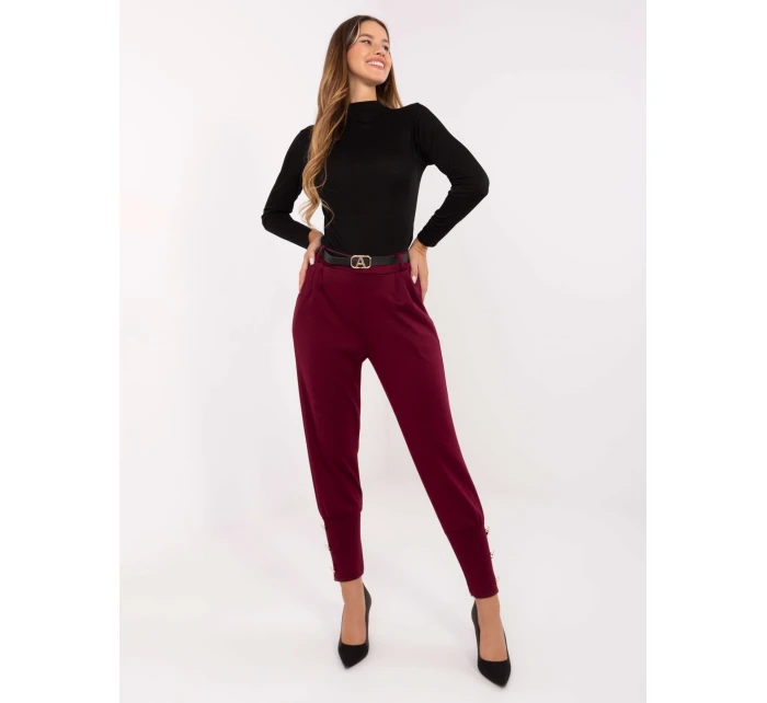 IT nohavice SP 21679.03 burgundy IT nohavice SP 21679.03 burgundy