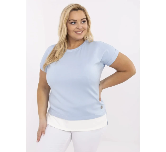 Blúzka RV BZ A625.84 svetlomodrá