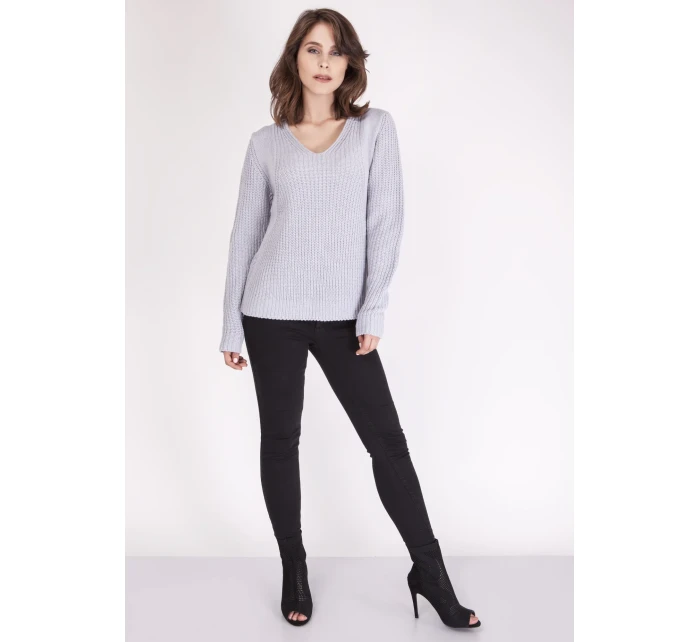 Sveter Victoria SWE 123 Svetlosivý - MKMSwetters
