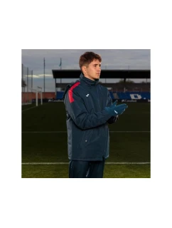 Pánska/chlapčenská bunda Joma Trivor Anorak Navy Red