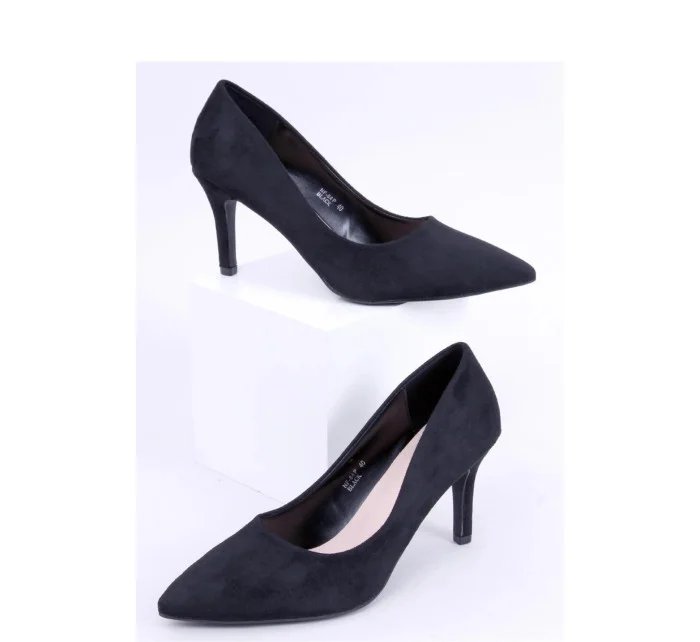 Dámske lodičky na podpätku NF-84P čierne - SEASTAR Dámske lodičky na podpätku NF-84P čierne - SEASTAR