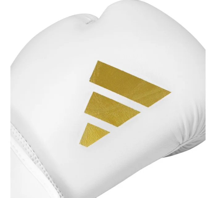 Bielo-zlaté boxerské rukavice Adidas SPEED 50