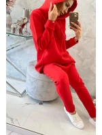 Sada model 18742600 kalhot červená - K-Fashion
