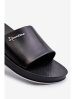 Męskie Gumowe Klapki 82832 Ipanema Slide Unisex Czarne