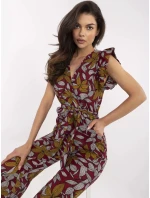 Kombinéza DHJ KO 13568.13P gaštanová