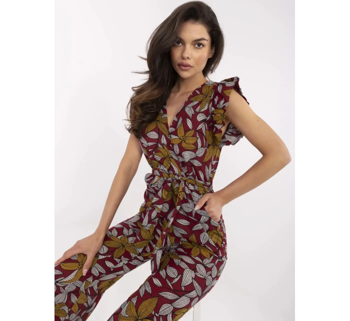 Kombinéza DHJ KO 13568.13P gaštanová