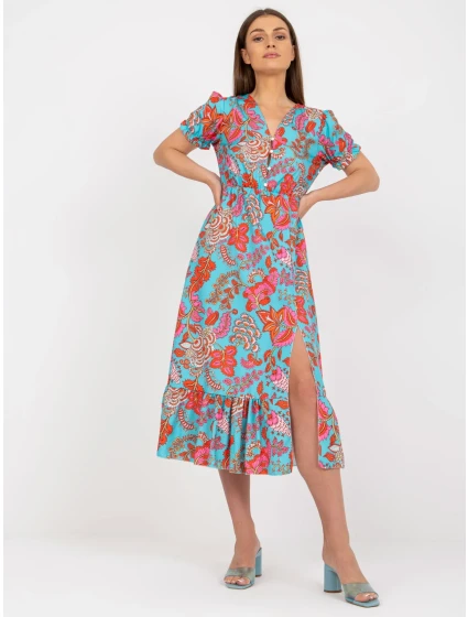 Šaty DHJ SK modrá model 17436944 - FPrice Šaty DHJ SK modrá model 17436944 - FPrice