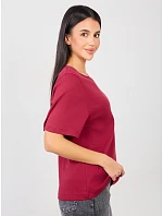 Dámske tričko RV TS A1090.30 burgundy - FPrice Dámske tričko RV TS A1090.30 burgundy - FPrice