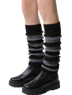 Vlněné kamaše 068 pruhy