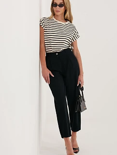 Šnúrové nohavice model 228358 Rue Paris