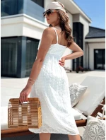 SIENA biele šaty FashionStreet EY2505