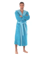 župan Tampa model 20647371 pánský tyrkys - Vestis župan Tampa model 20647371 pánský tyrkys - Vestis