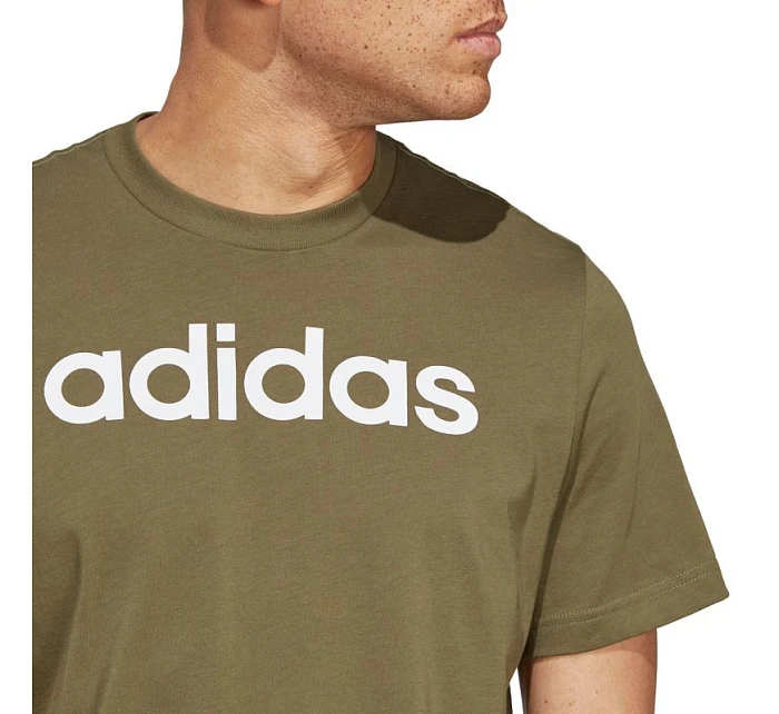 Tričko adidas Essentials Single Jersey s lineárnym vyšívaným logom M IC9280 Tričko adidas Essentials Single Jersey s lineárnym vyšívaným logom M IC9280