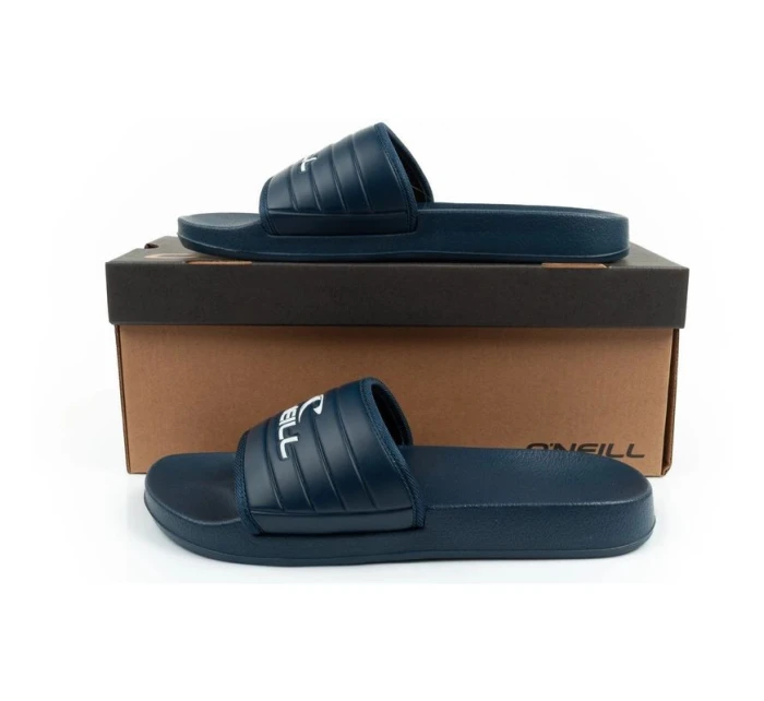 Pánske pohodlné športové žabky O'neill Kelso Slider navy blue