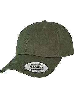 Flexfit 6245CM 6-panelová bavlnená keprová čiapka 55.6245 burnt olive