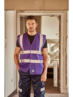HVW 120 HiVis síťovaná bezpečnostní vesta model 22502237 lime - Yoko