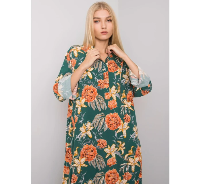 Šaty EM SK tmavě zelená model 17452346 - FPrice Šaty EM SK tmavě zelená model 17452346 - FPrice