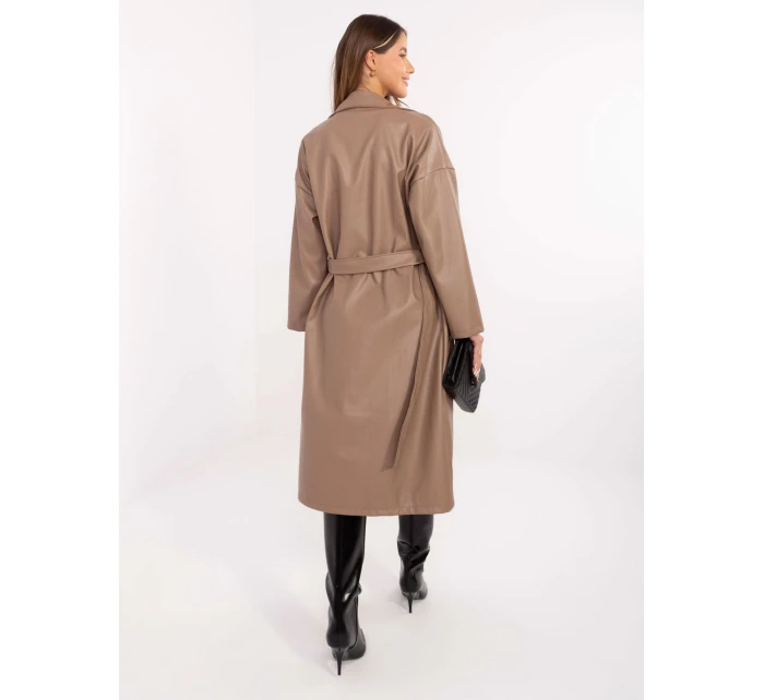 Płaszcz IT PL model 21334830 ciemny bezowy - FPrice