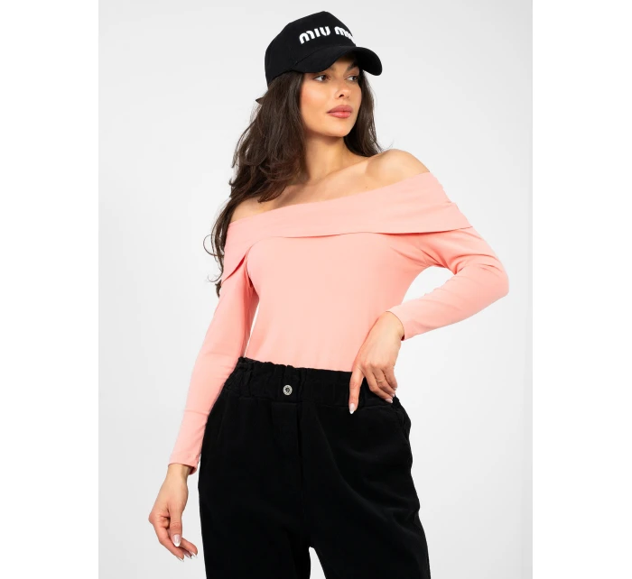 Blúzka RV BZ A1194.25 broskyňová Blúzka RV BZ A1194.25 broskyňová