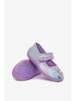 Detské balerínky na suchý zips - svetlomodré Olivessa (Frozen Kraina Lodu) Detské balerínky na suchý zips - svetlomodré Olivessa (Frozen Kraina Lodu)