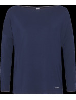 Dámske tričko na spanie QS6264E-2VZ tmavomodrá - Calvin Klein