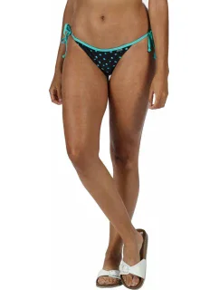 Aceana Bikin String Dámske nohavičky RWM008-A0V Black/Green - Regatta