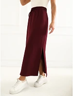 Dámská sukně LK SD model 22309479 vínová - FPrice