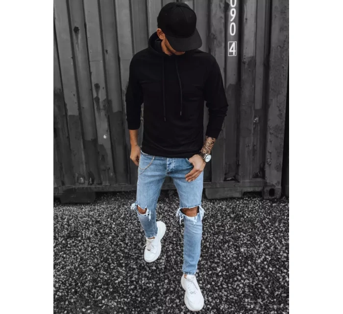 Pánská černá mikina Dstreet model 21966843 - FashionStreet Pánská černá mikina Dstreet model 21966843 - FashionStreet