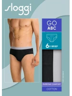 sloggi men GO ABC 2.0 Brief 6P - BLACK - SLOGGI BLACK - SLOGGI